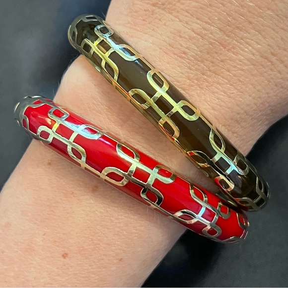 AHC Sailor Bracelet; red and gold - Picture 4 of 4